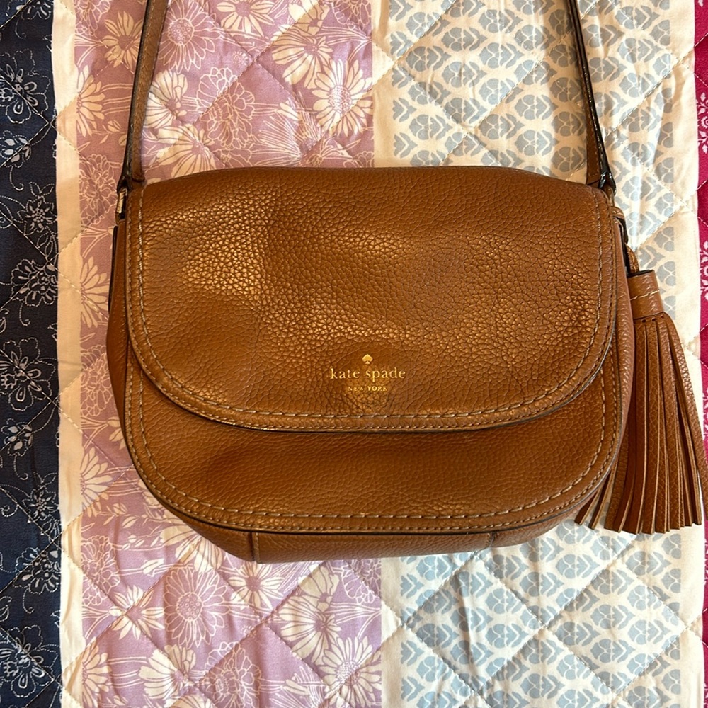 Kate spade brown crossbody bag.